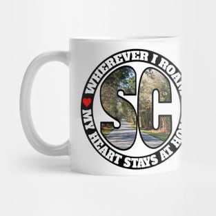 Heart Stays Home - South Carolina Mug